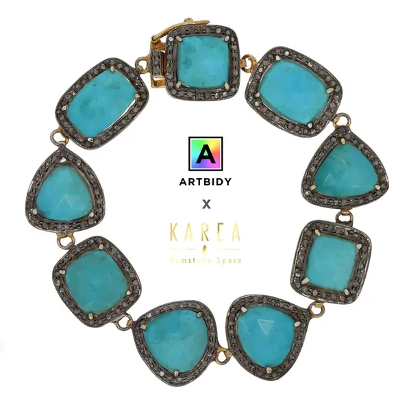 Aukcja biżuterii Artbidy x Karea Gemstone Space