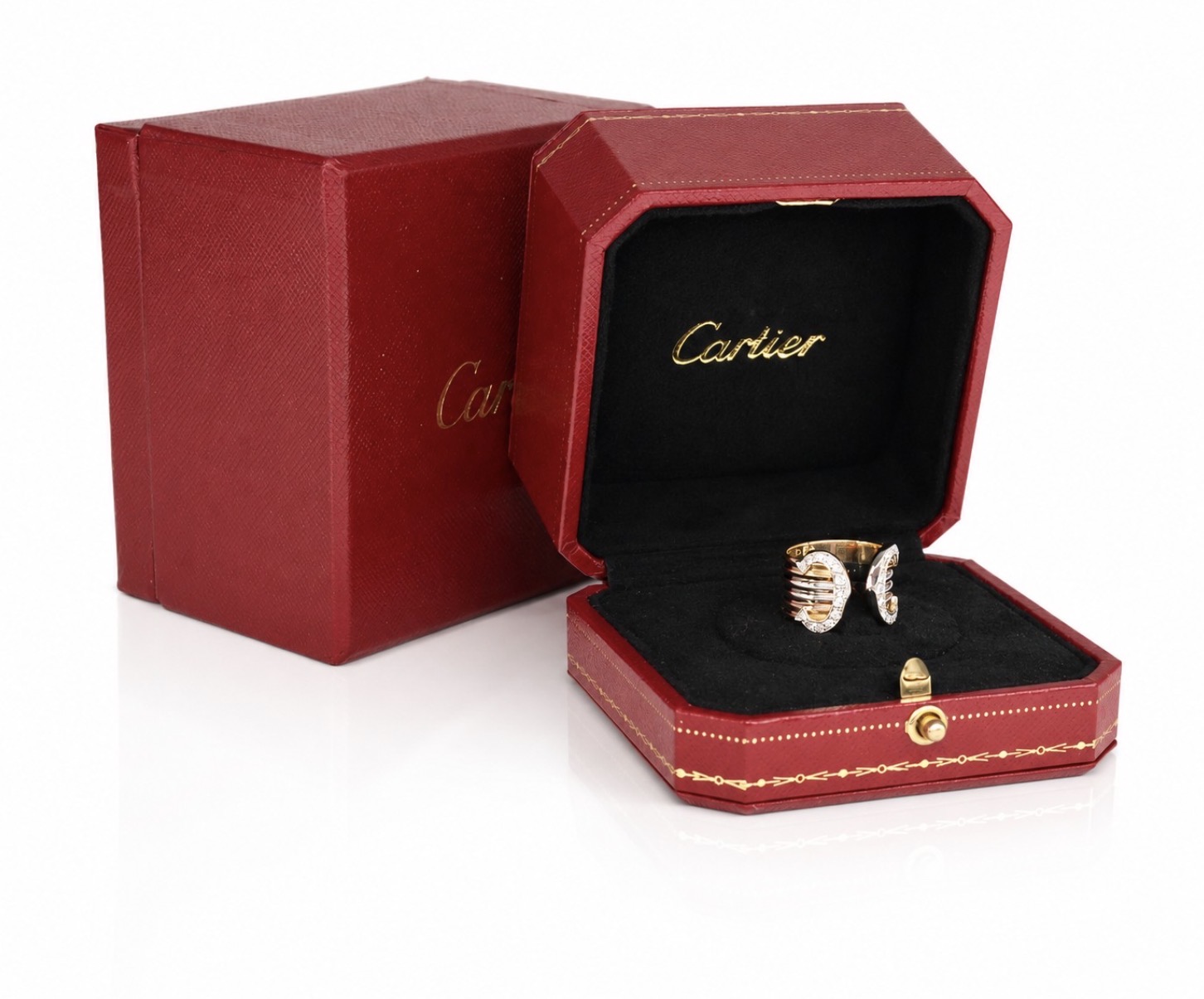 Obrączka Cartier Double C 6
