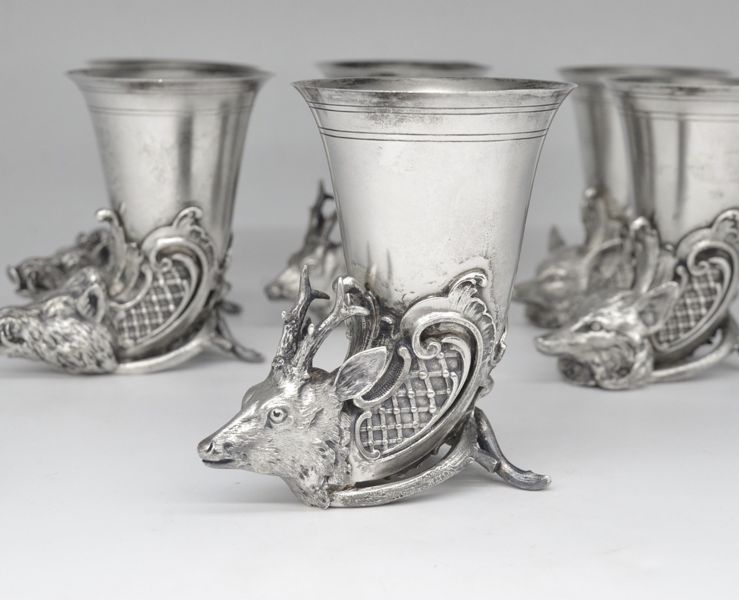 Set of 6 wine tumblers 1
