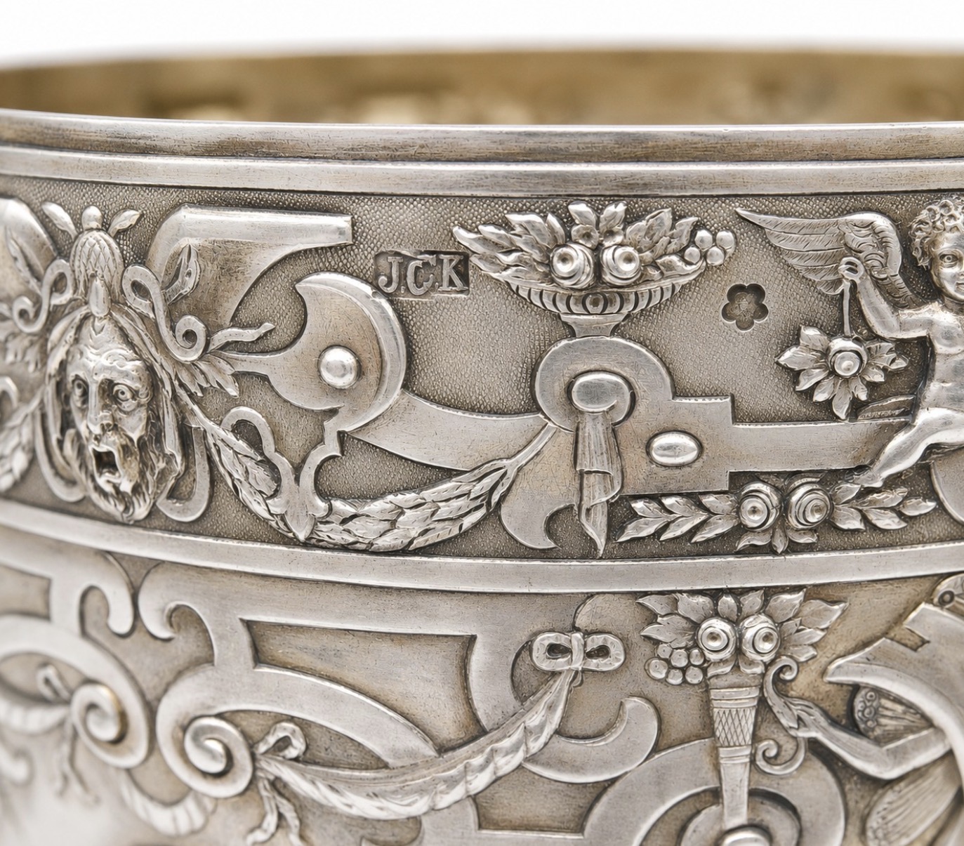 Silver vase 5