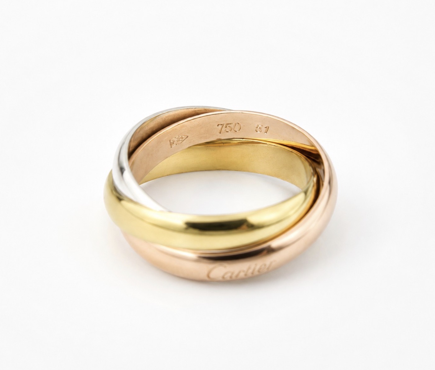 Obrączka Cartier Trinity 2