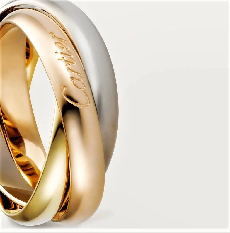 Cartier Trinity, wedding ring 1