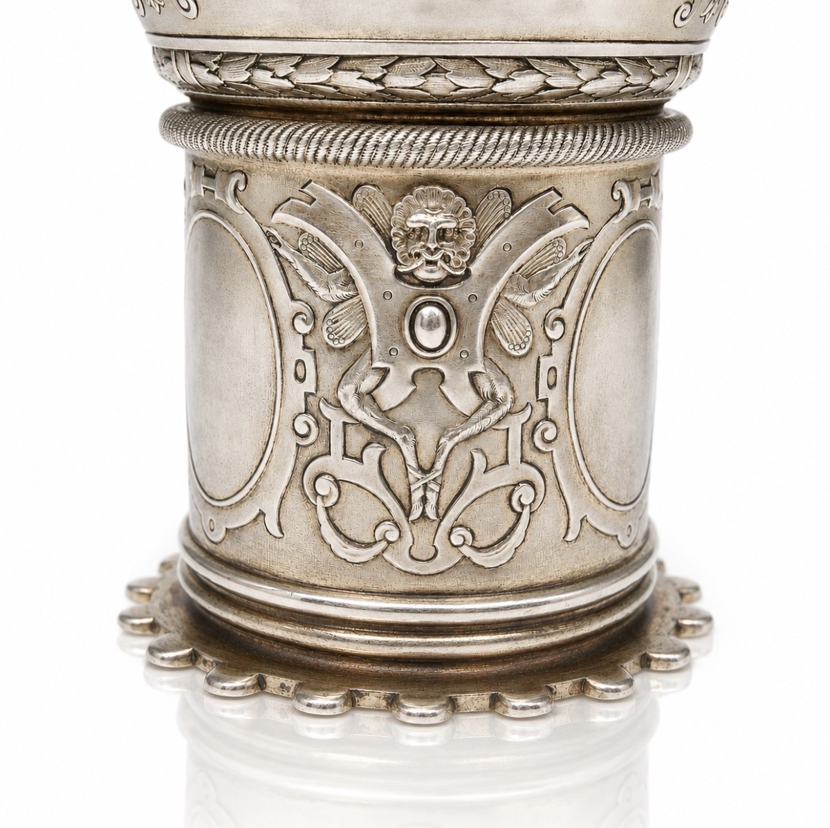 Silver vase 4