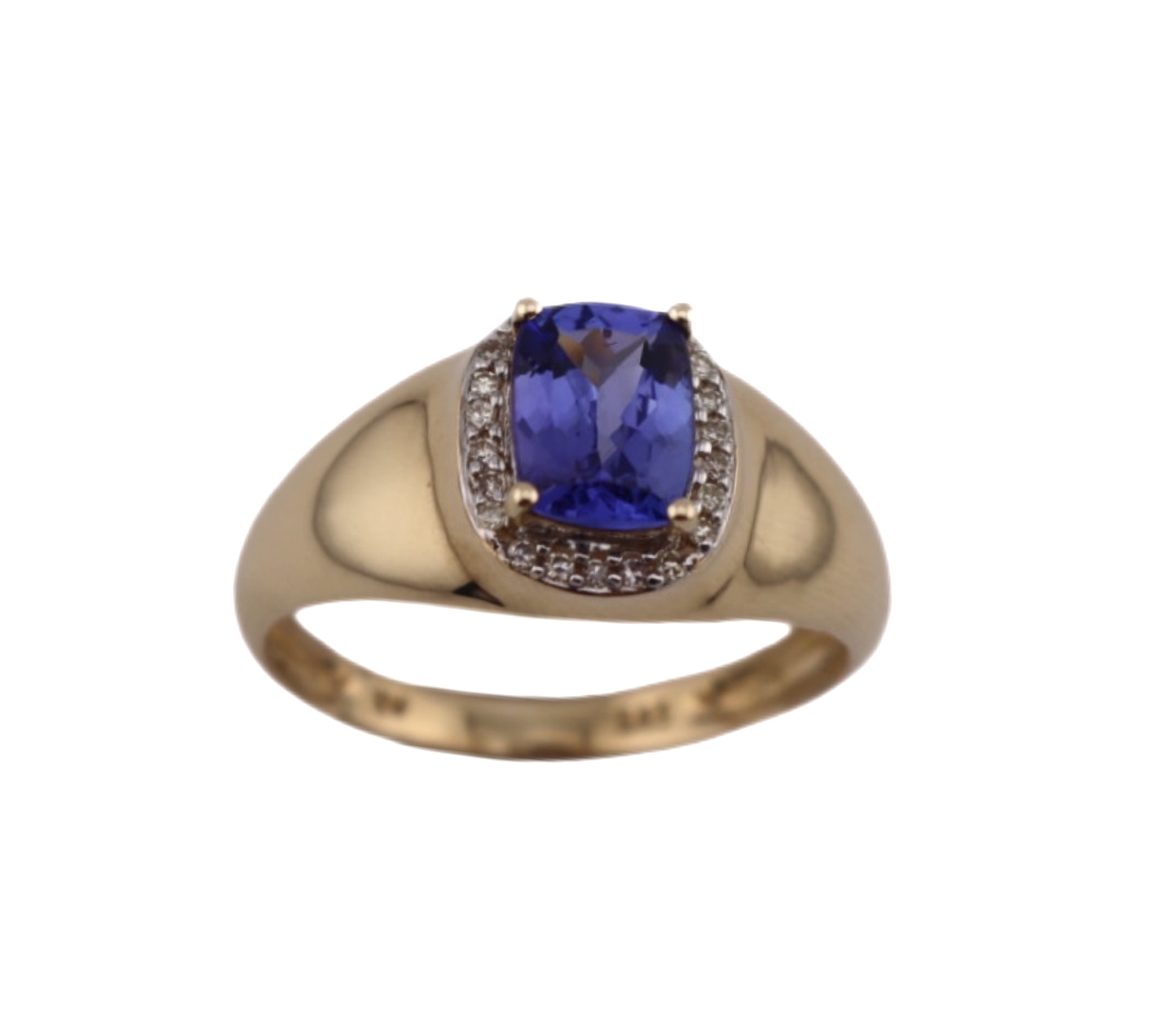 Tanzanite and diamonds ring 0