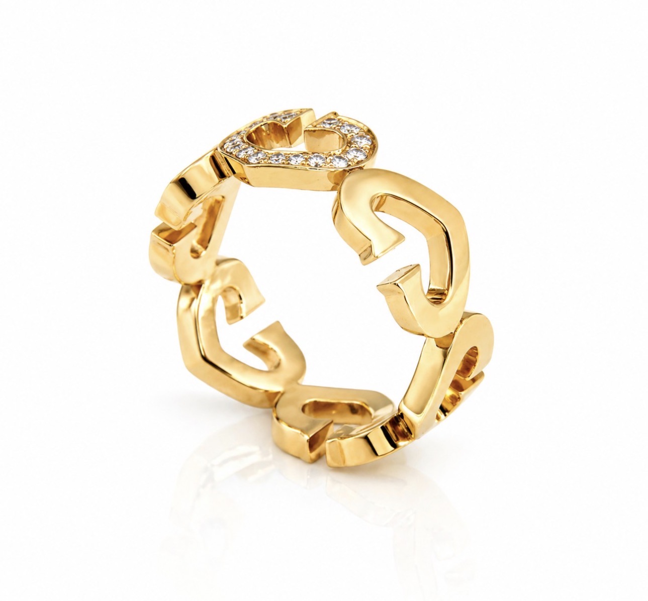 Pierścionek Cartier Heart C 1