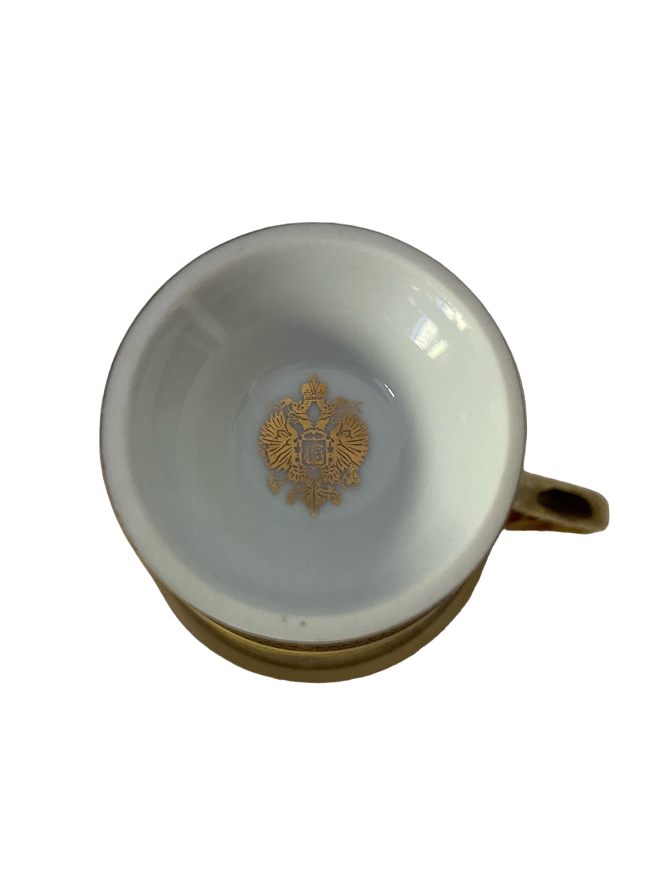 Fabergé Cup Royal Lily Bourbon Dynasty Crest 0