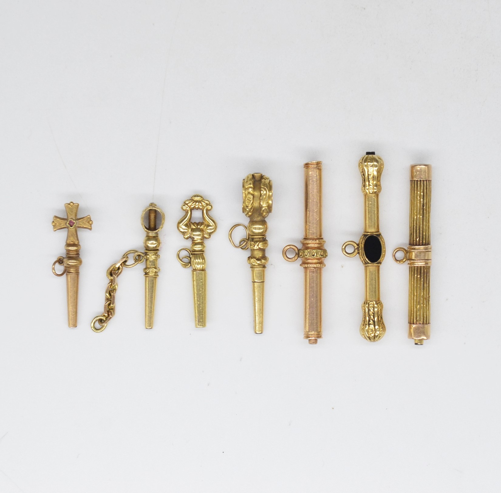 Seven golden watch keys, France 1