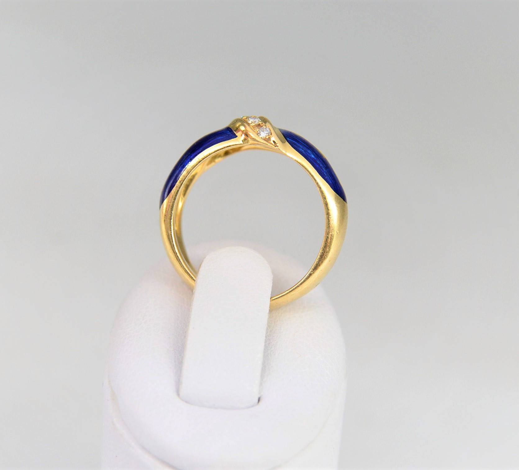 Enamel Gold Ring 0