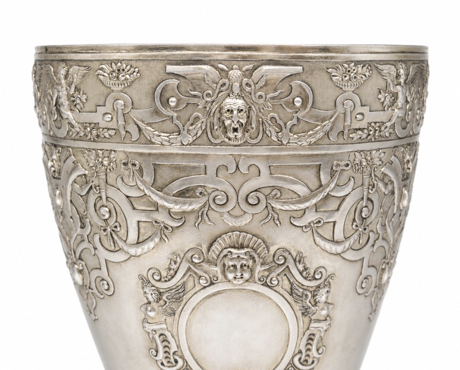 Silver vase 1