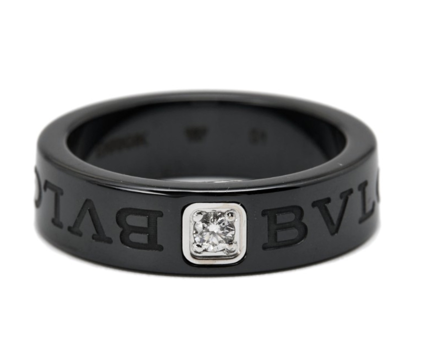BVLGARI Double Logo diamond ring 0