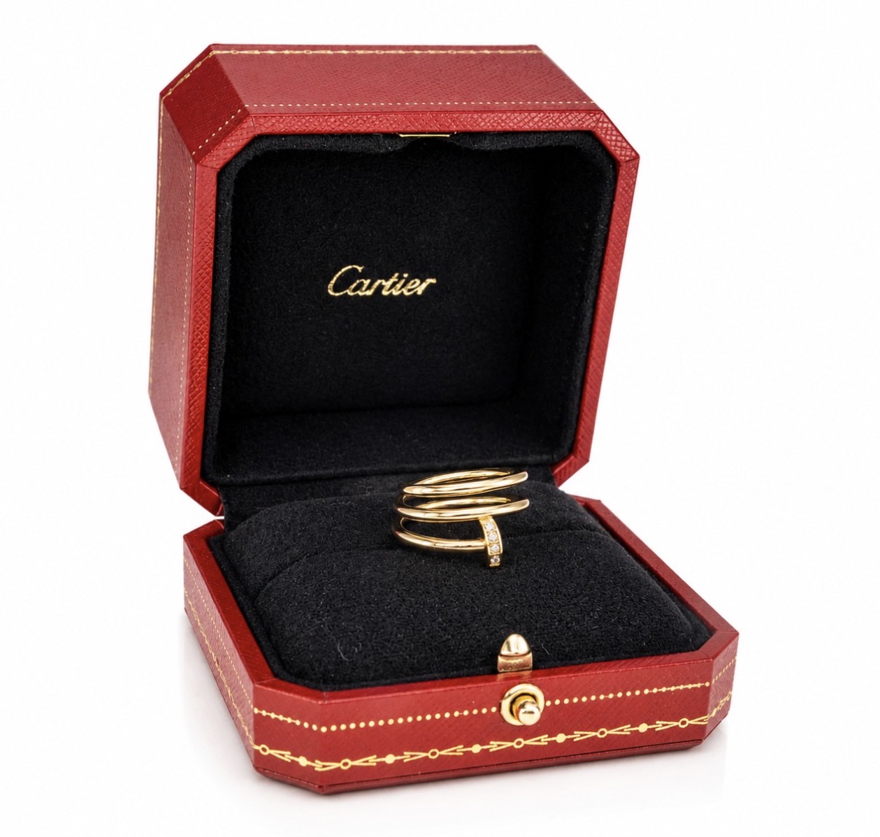 Pierścionek Cartier Juste un Clou Double 4