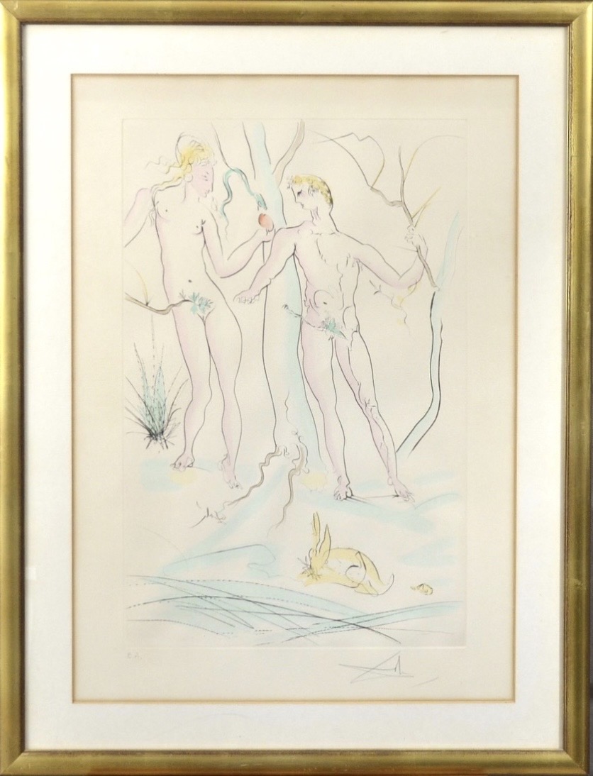 Adam and Eve in the Garden of Eden 0