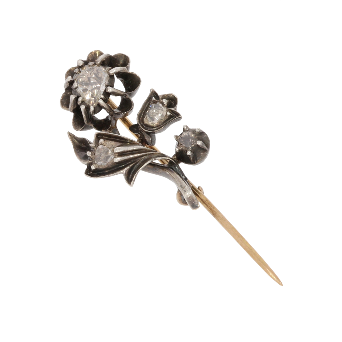 Brooch-pin in the form of a flower 0