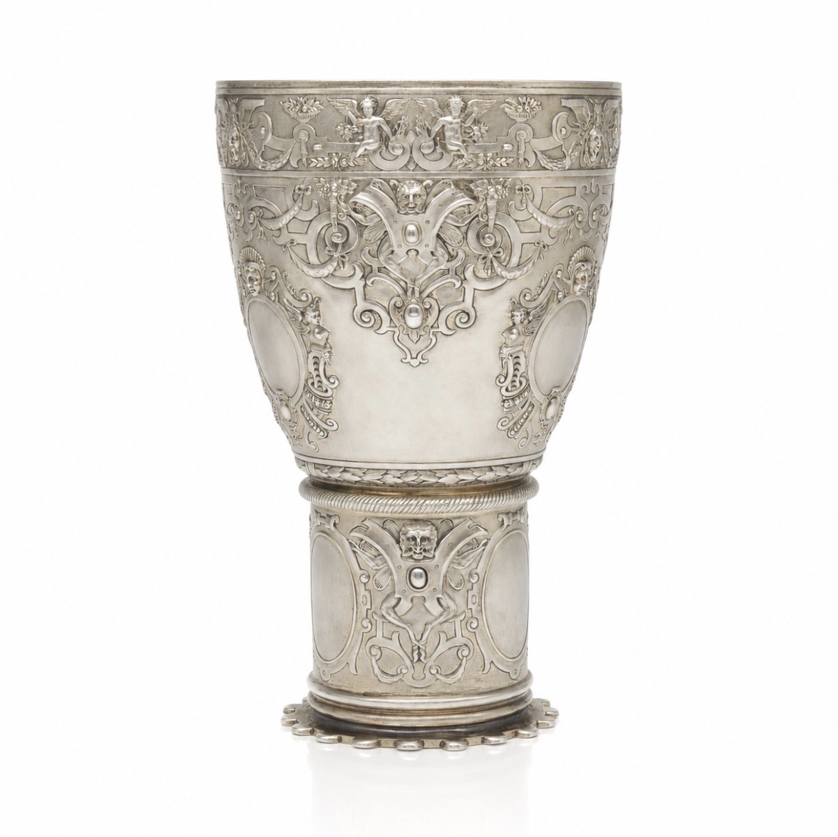 Silver vase 0