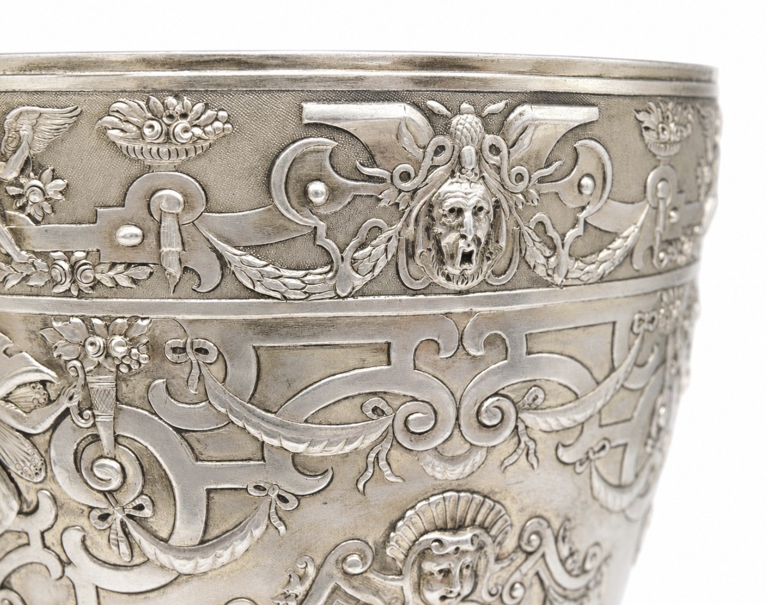 Silver vase 3