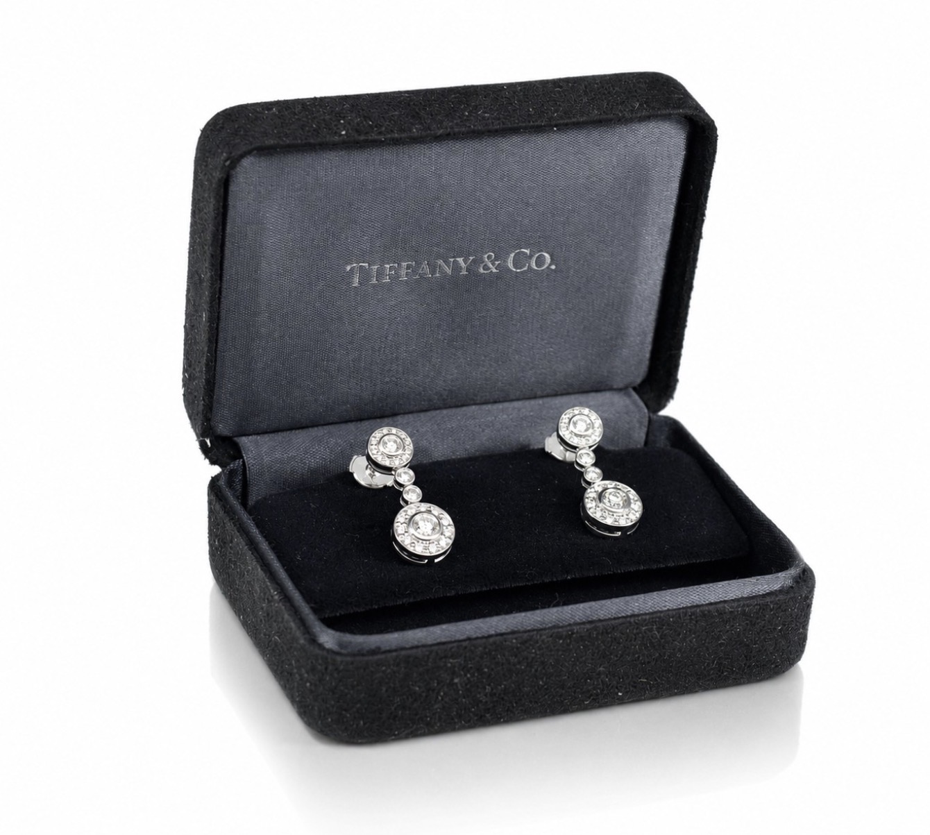 Brylantowe kolczyki Tiffany & Co. 3