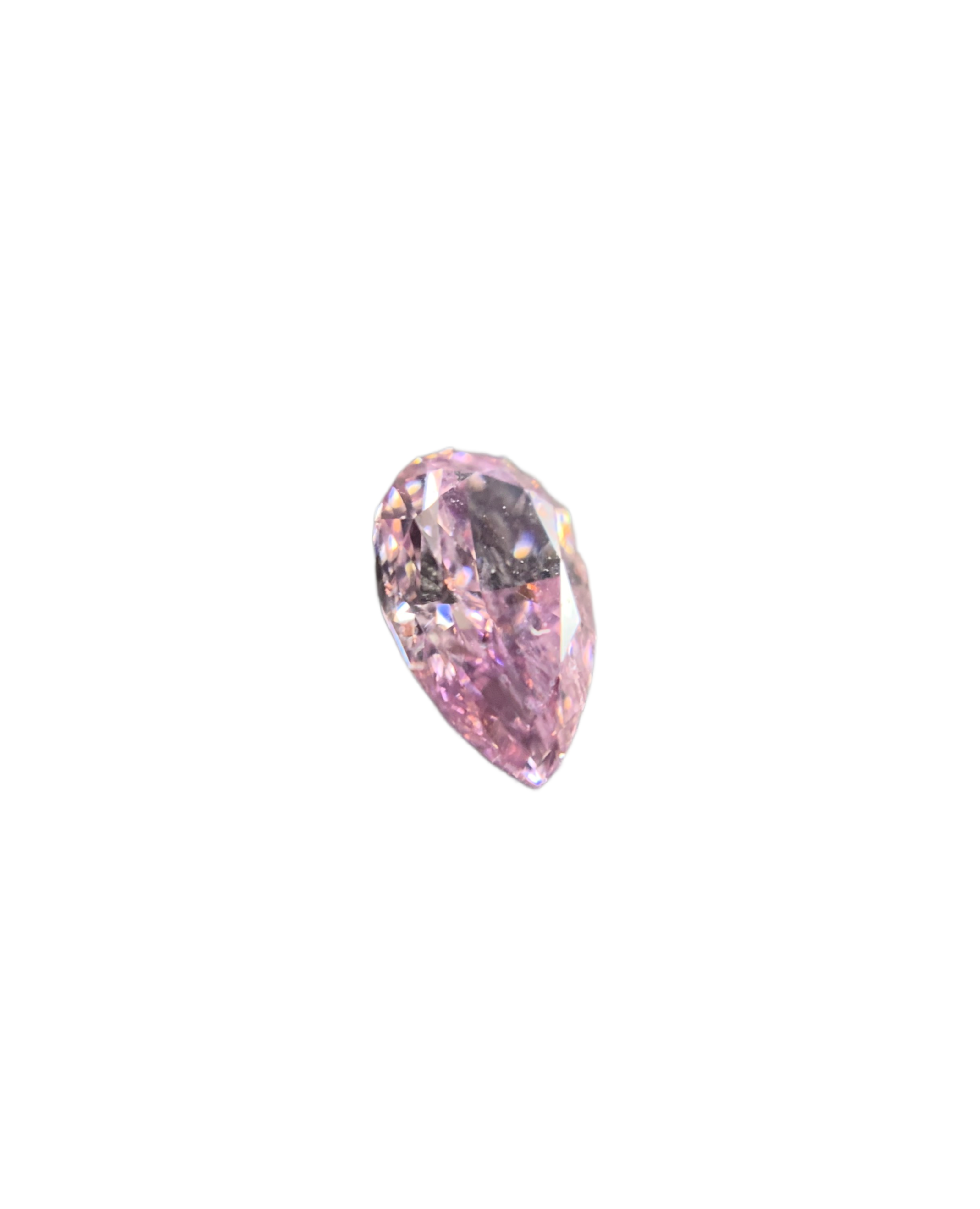 Natural 0.25 ct Fancy Intense Pink-Purple Diamond 0