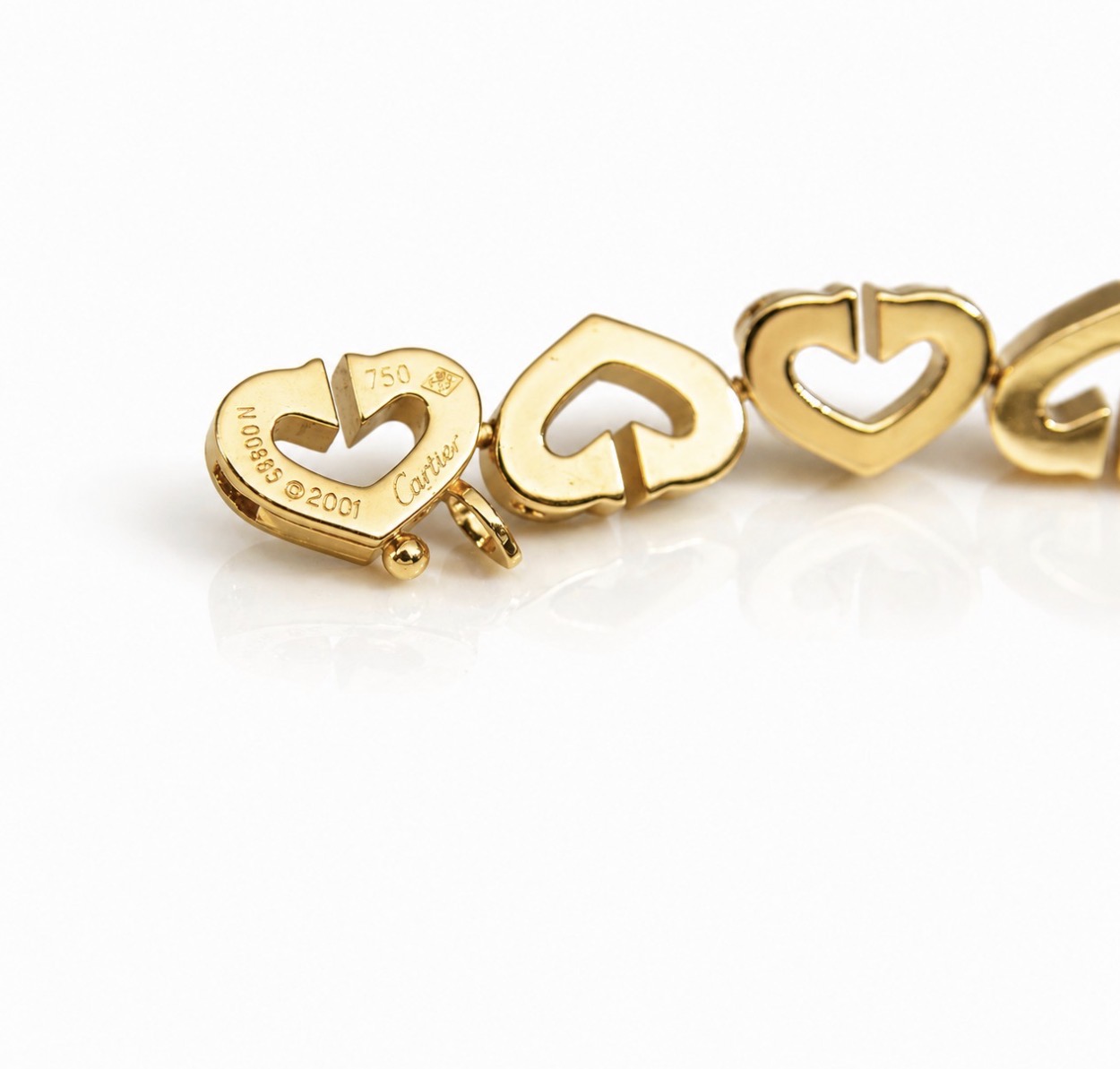 Bransoleta Cartier Heart C 3