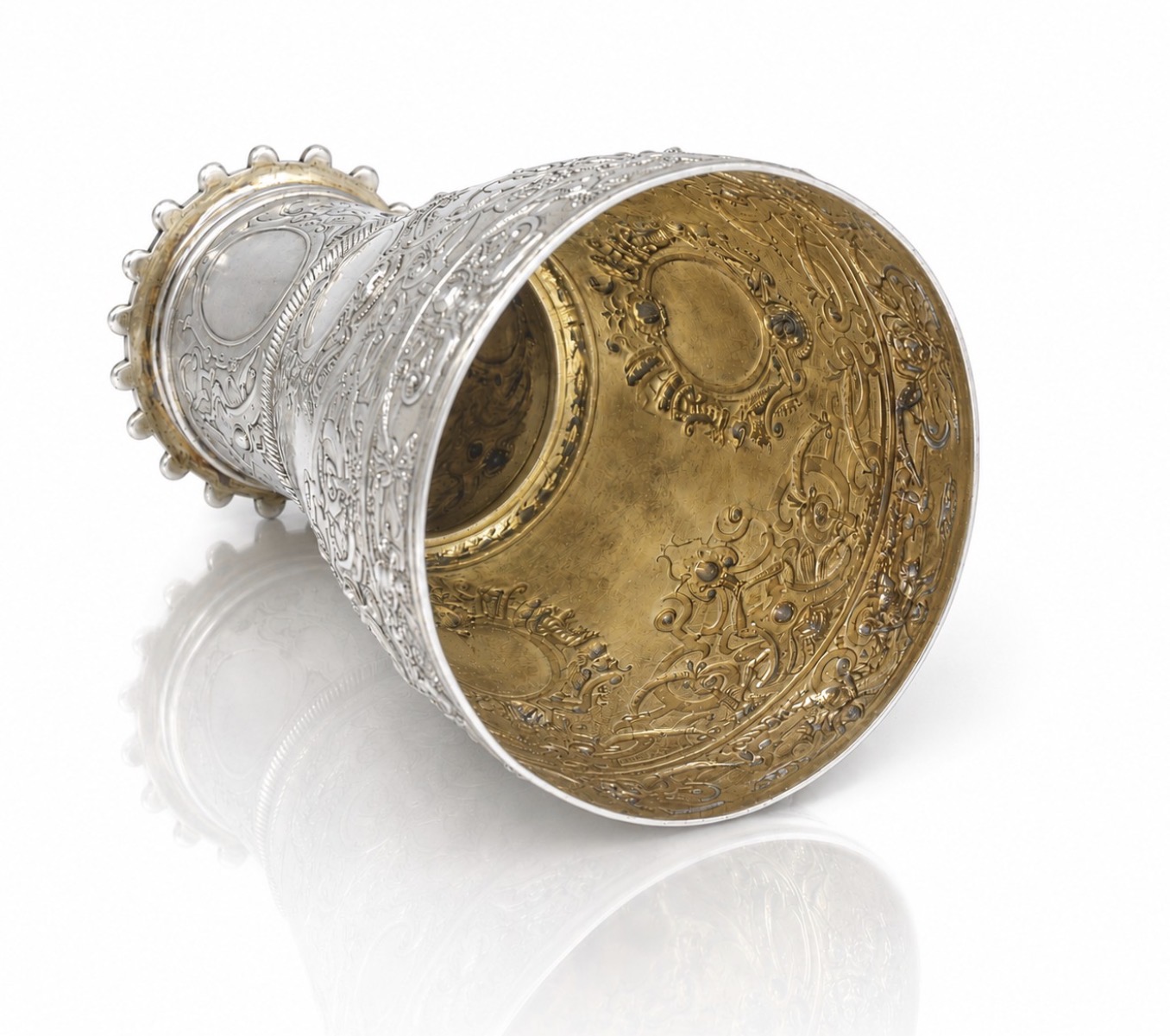 Silver vase 6