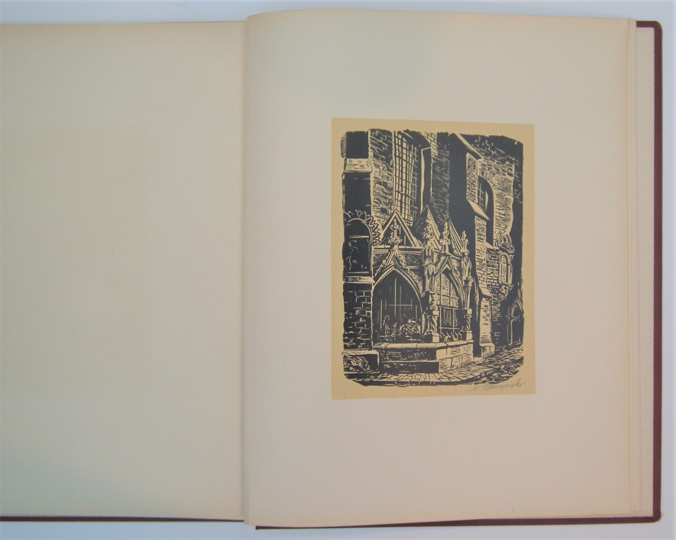 Cracow – portfolio of 10 woodcuts 2