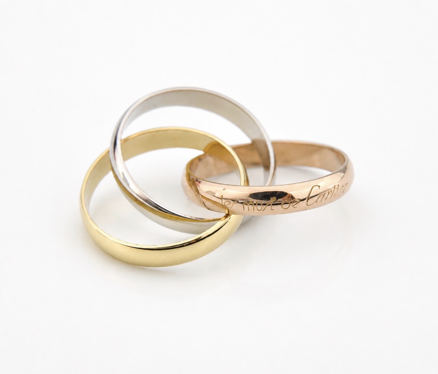 Obrączka Cartier Trinity 3