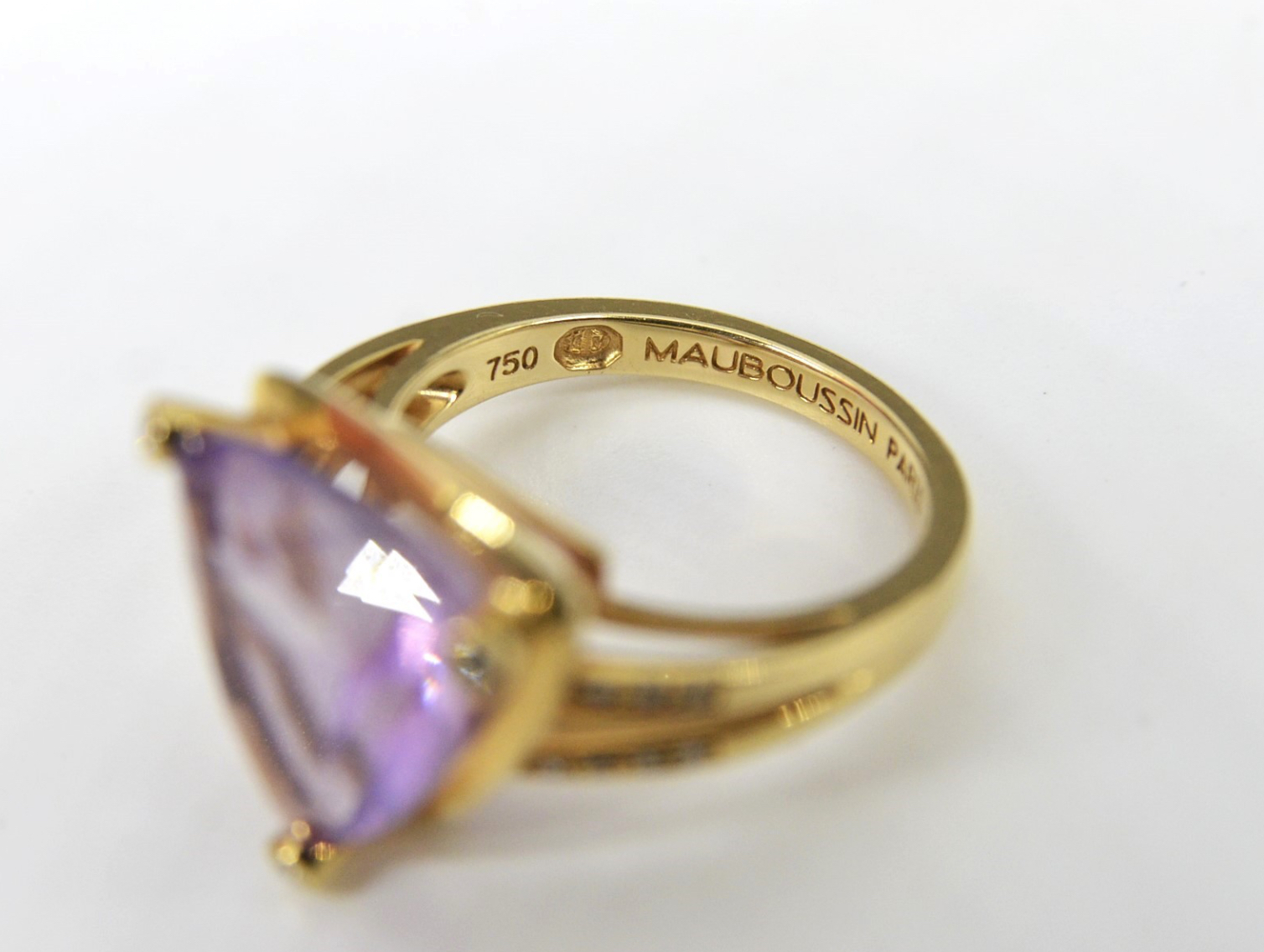 Ring with Amethyst 2
