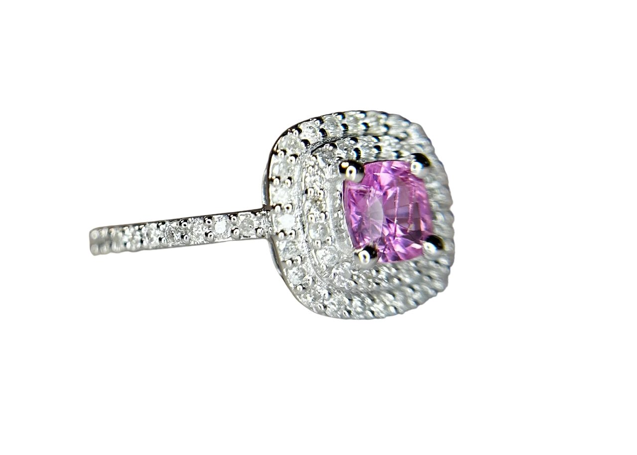 Pink Sapphire Ring 0