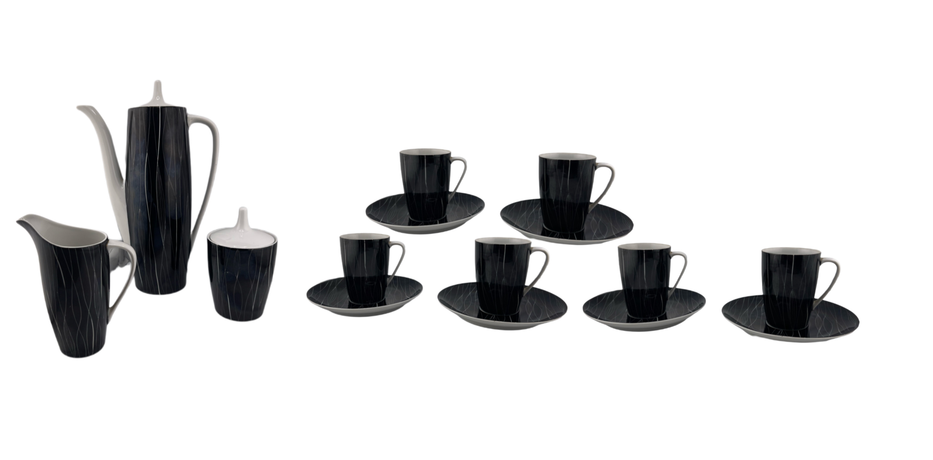 Zestaw kawowy "Goplana" dla sześciu osób