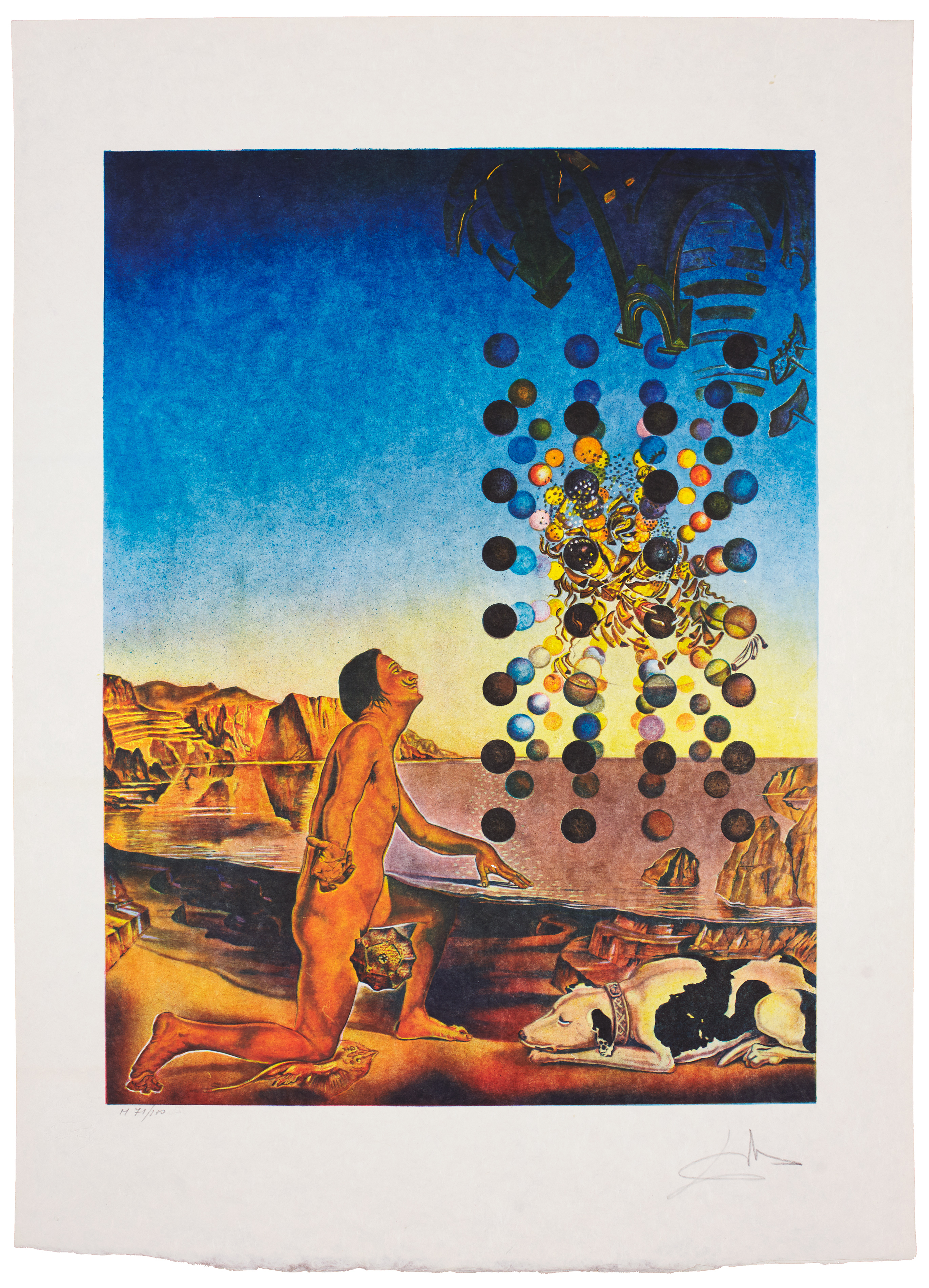 "Dali Nude, in Contemplation before the Five Regular Bodies"