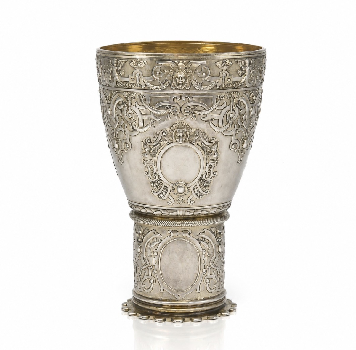 Silver vase