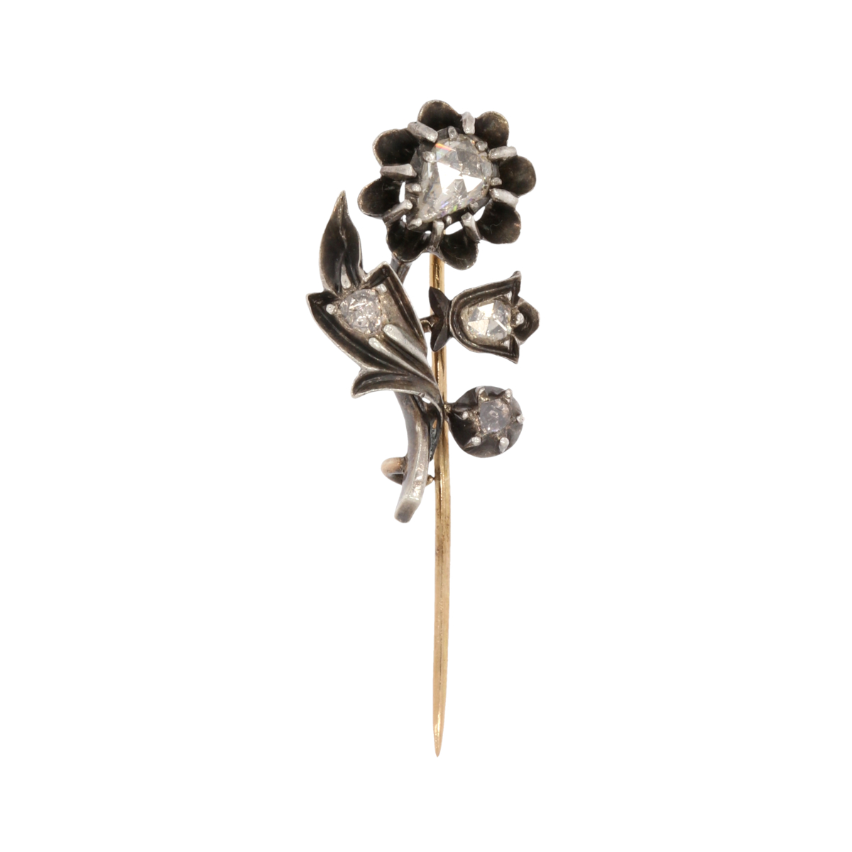 Brooch-pin in the form of a flower