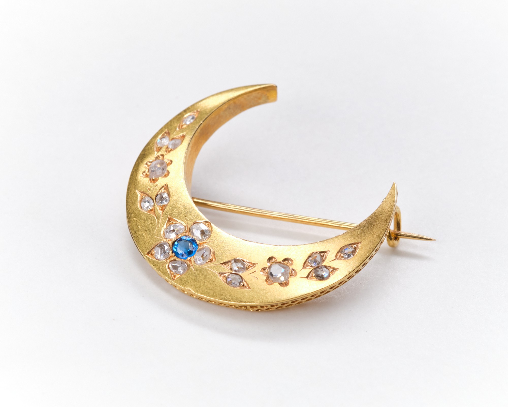 Crescent-Shaped Brooch