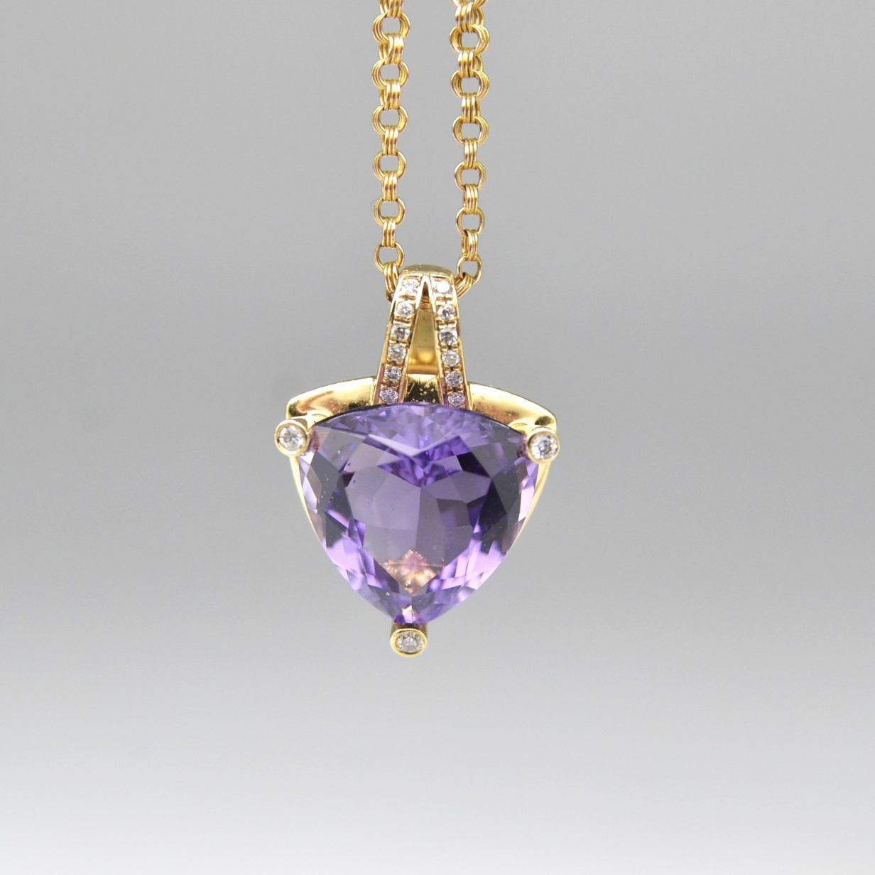 Pendant with Amethyst