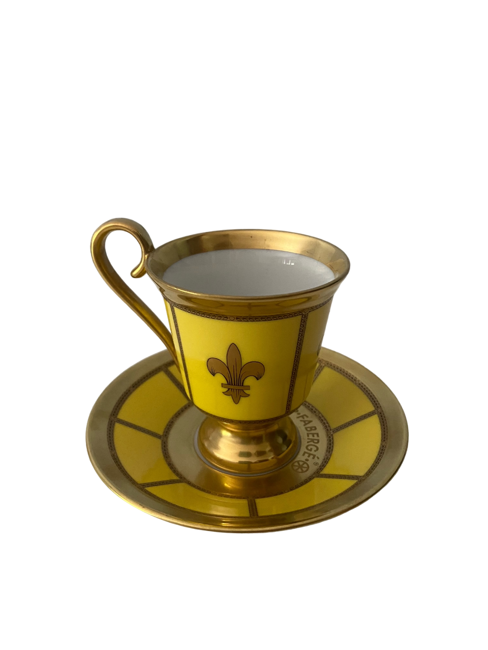 Fabergé Cup Royal Lily Bourbon Dynasty Crest