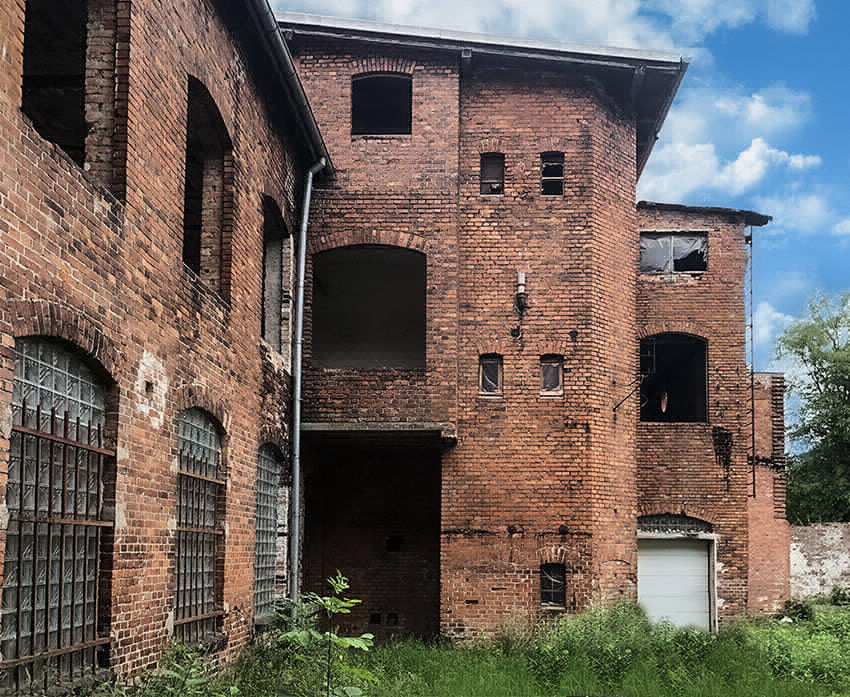 Sławno - a complex of grain warehouses