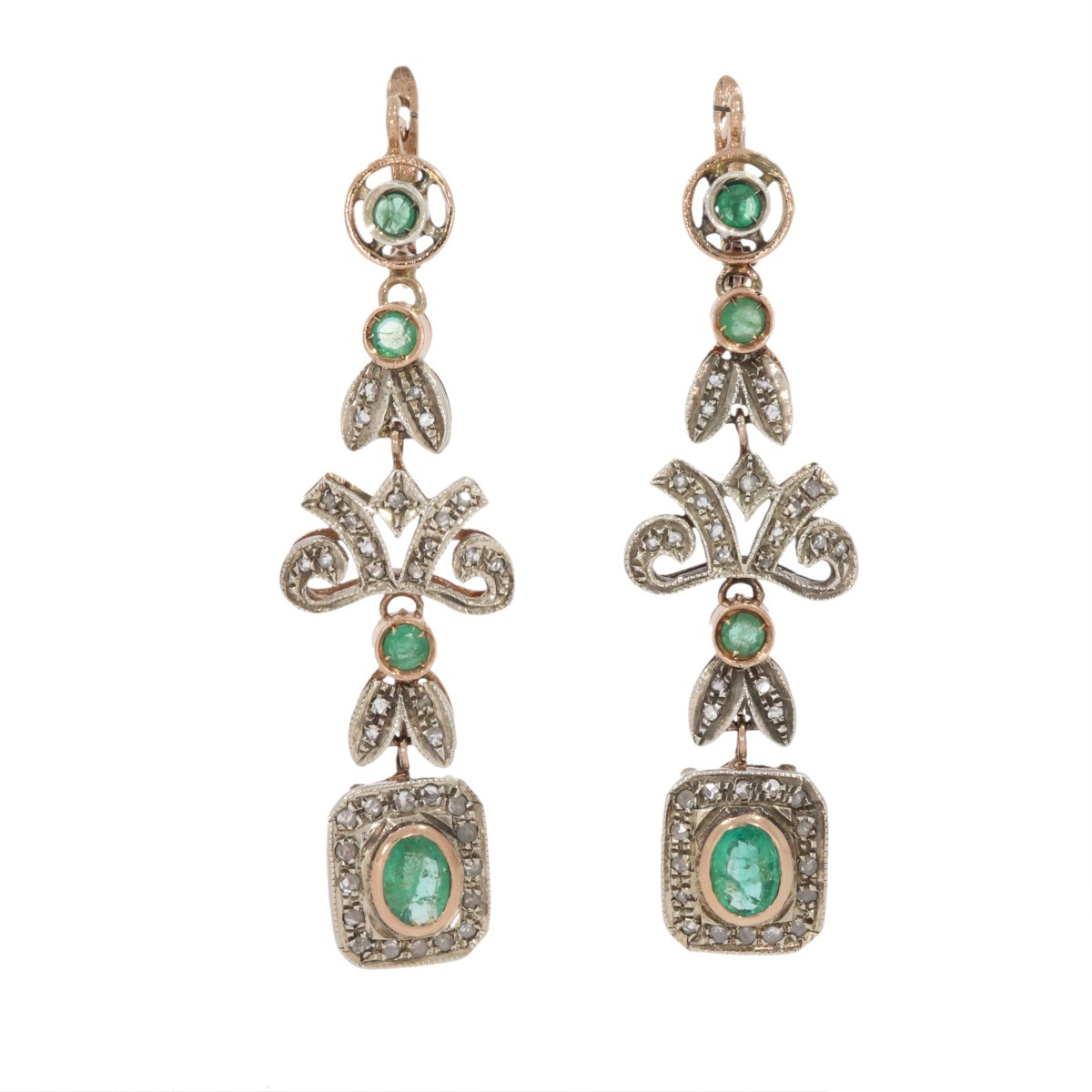 Emerald earrings