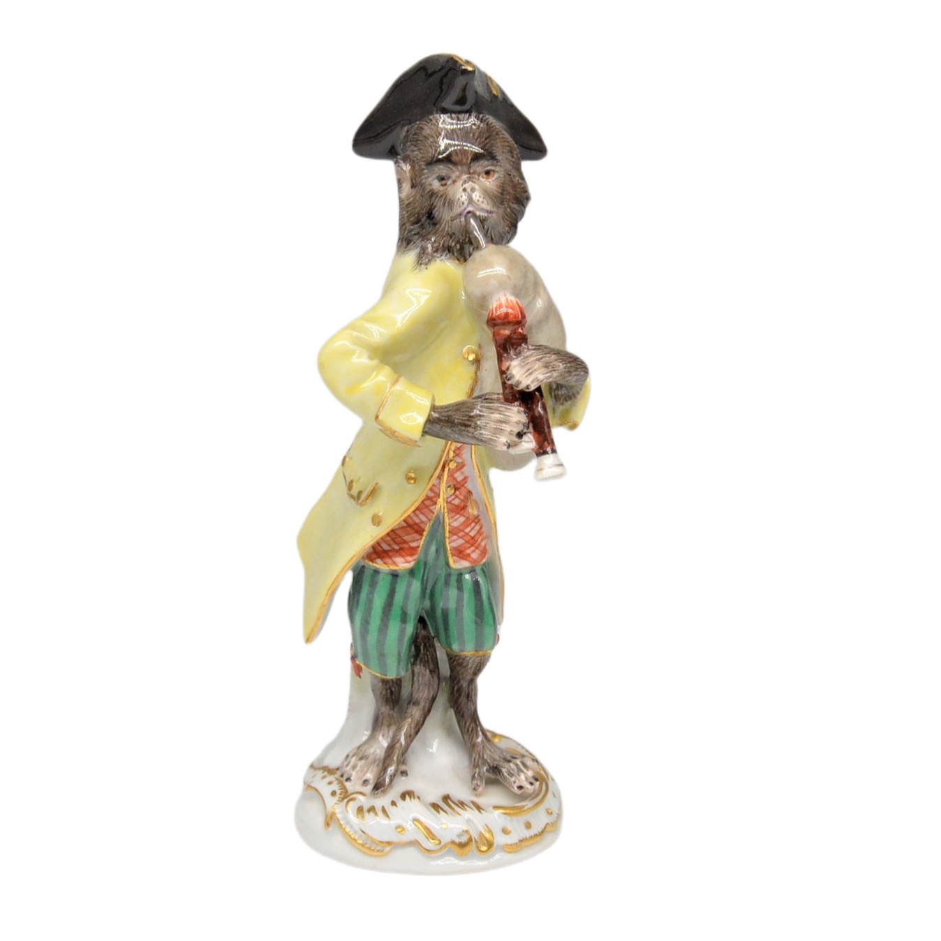'Bagpiper' figurine from 'Monkey Orchestra'