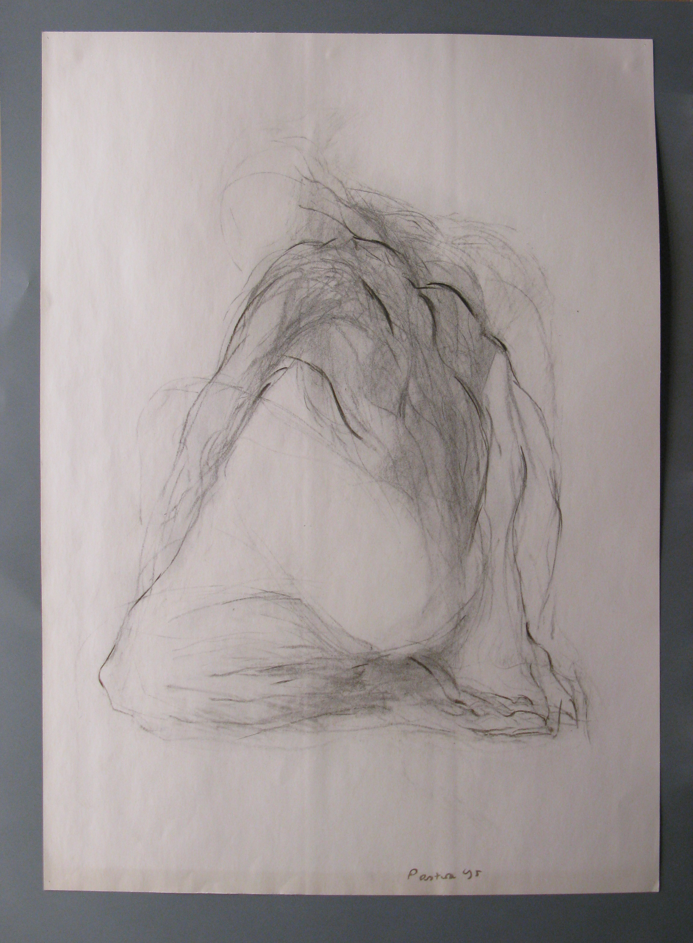 drawing from the cycle "Bodies"