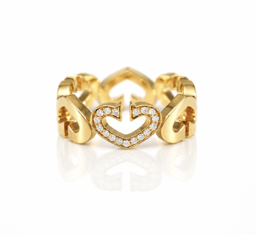 Pierścionek Cartier Heart C