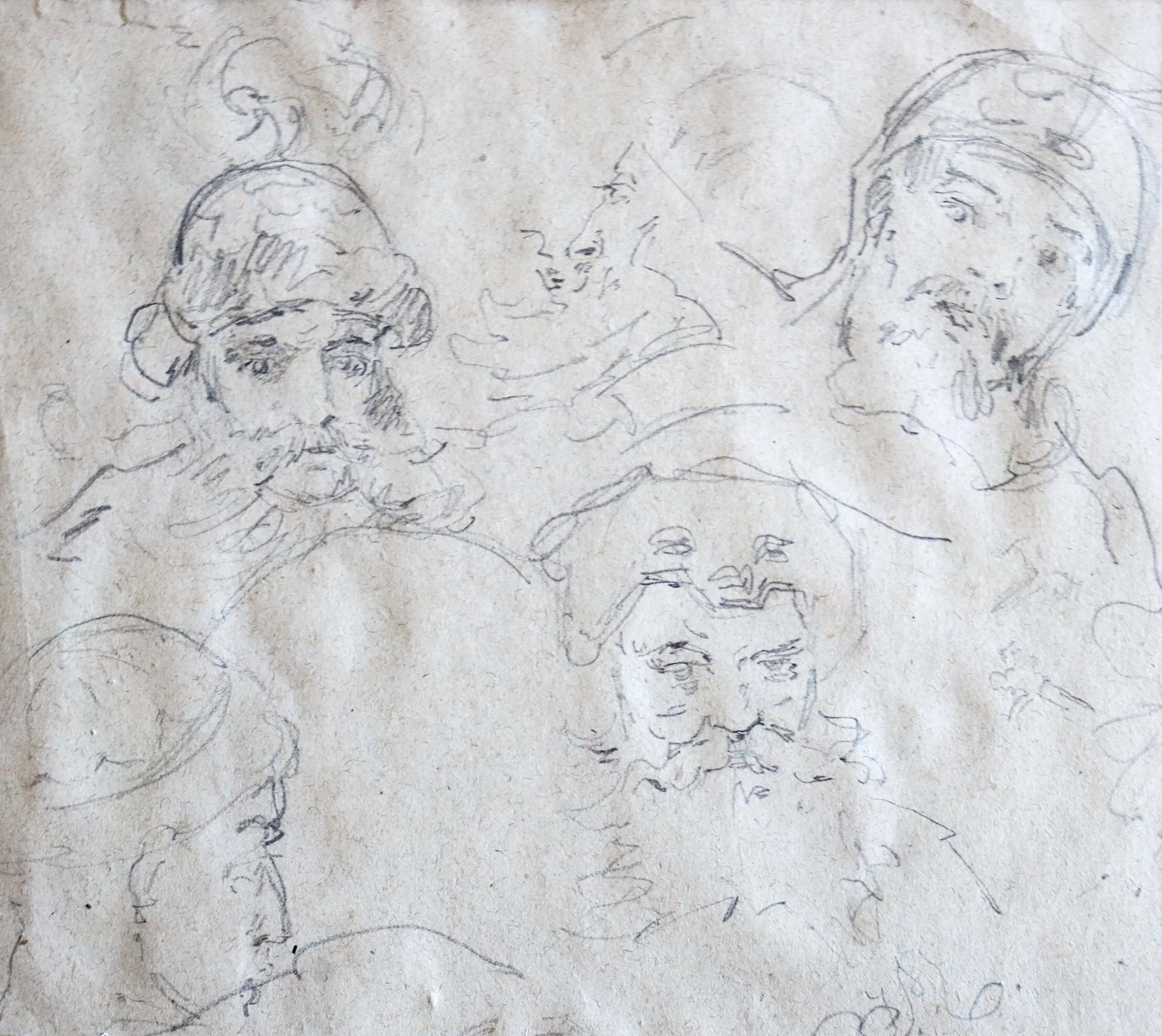 Sketch of the characters