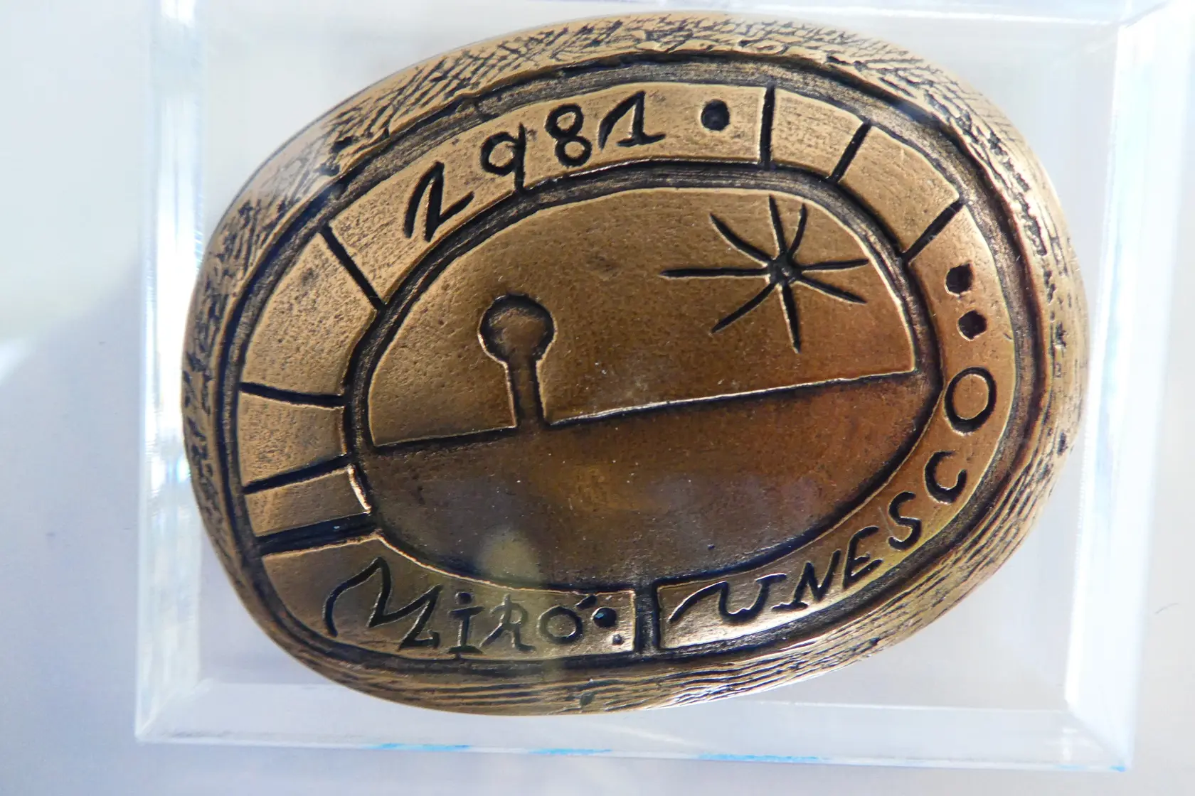 Pamiątkowy medal wykonany z okazji urodzin Pabla Picassa
