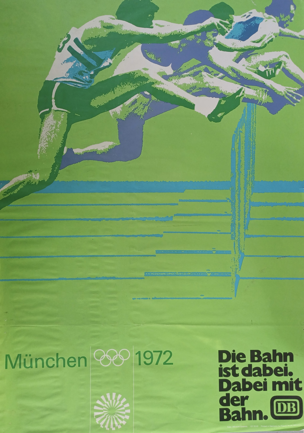 Plakat Igrzysk Olimpijskich w Monachium 1972