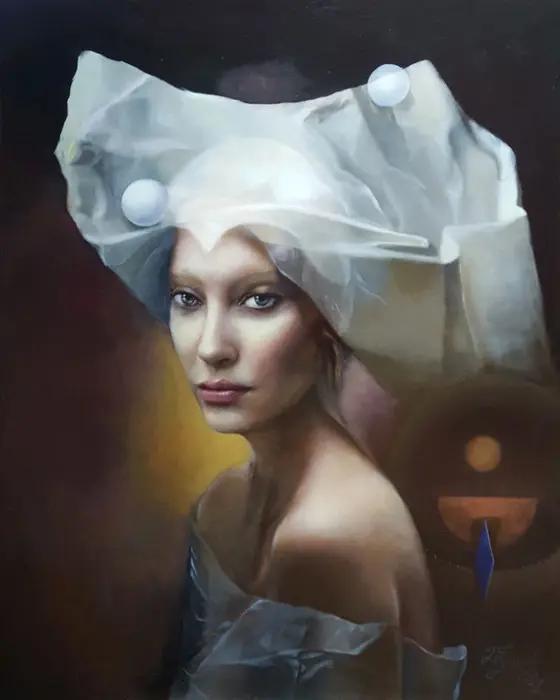 Portret z bryłą XI
