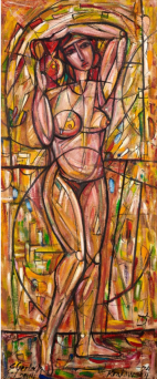 'Female Nude with a Jug'