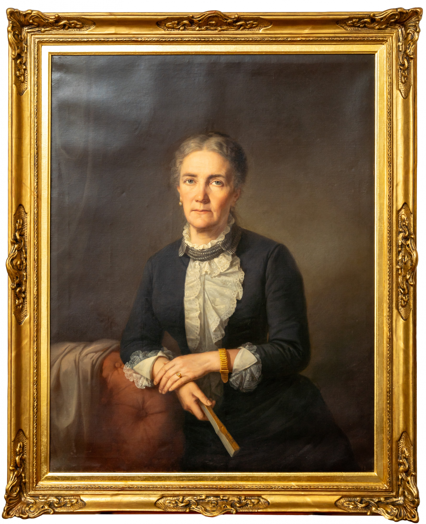 Portrait of a Lady with a Fan