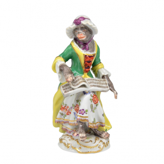 'Singer' figurine from 'Monkey Orchestra'