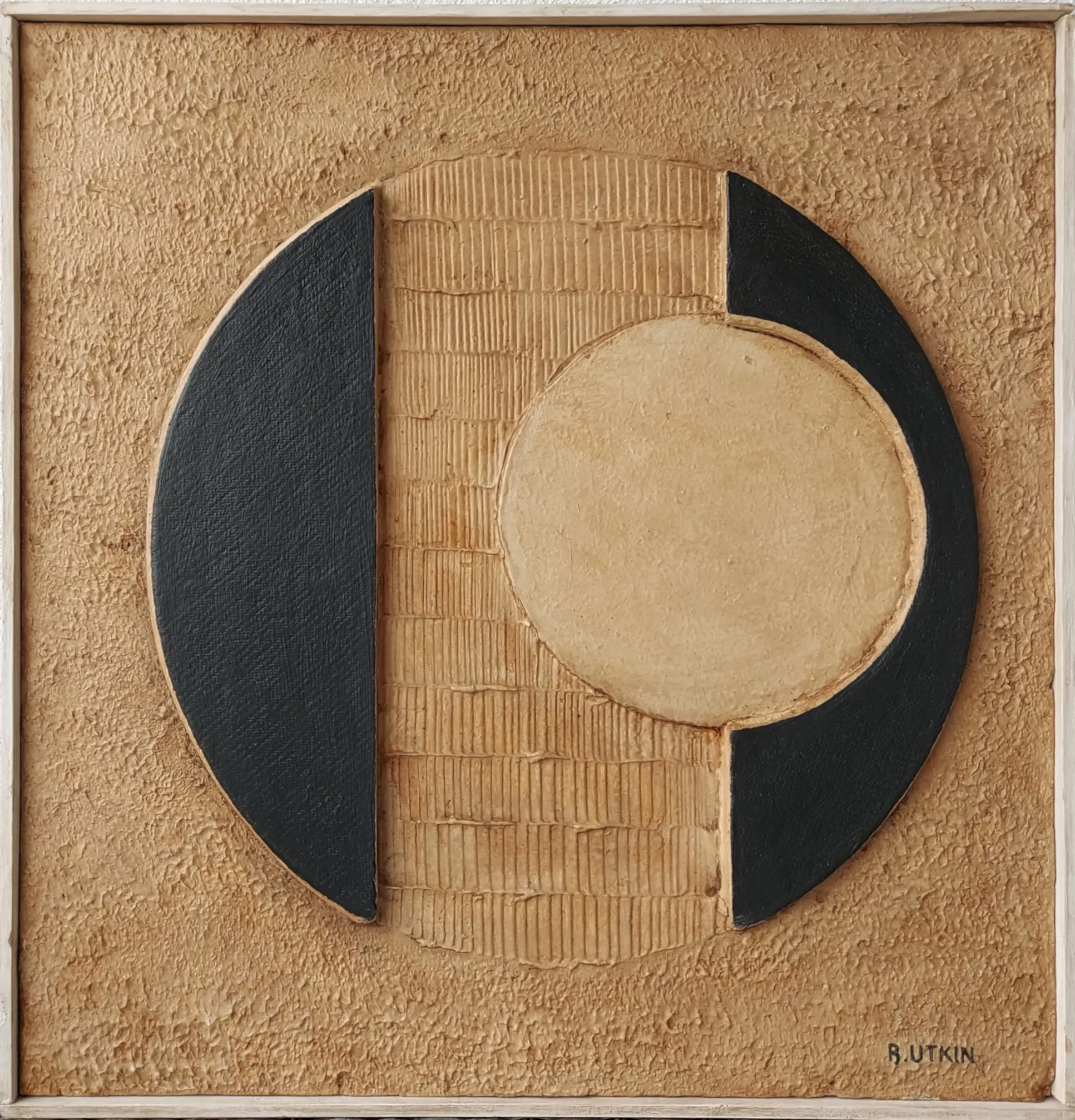 Composition with fragments of a circle