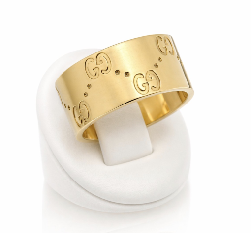 Gucci Icon gold ring