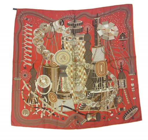 La Laboratoire du Temps Hermes Scarf