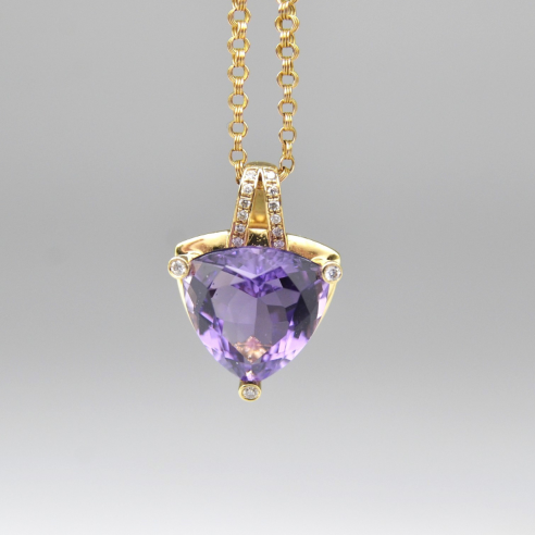 Pendant with Amethyst